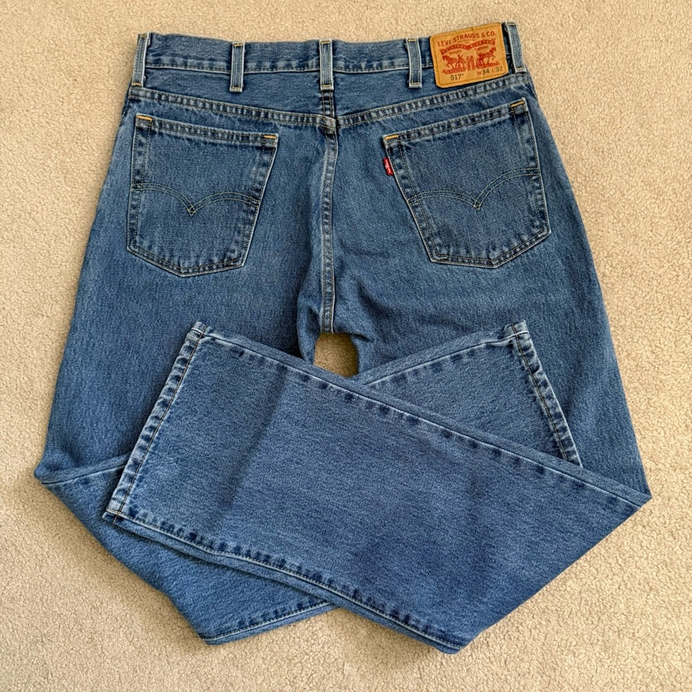 Levi’s 2019 Modern 517 Bootcut Jeans 34 X 32 Nicaragua - Picture 3 of 9